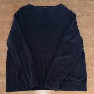 Talbots Women’s Black V-Neck Sweater